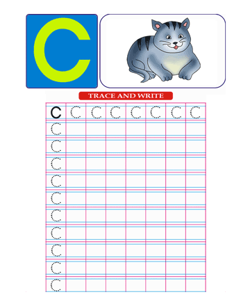 Small Letter C Sheet