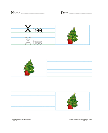X Tree Word Worksheet Sheet