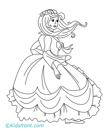 Barbie Coloring Sheets on This Is A Barbie She Is Standing In A Beautiful Blue Frock