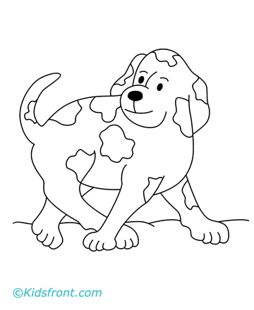 dog coloring pages