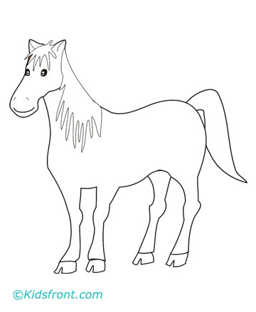Horse Coloring Pages on Horse Coloring Pages Printable