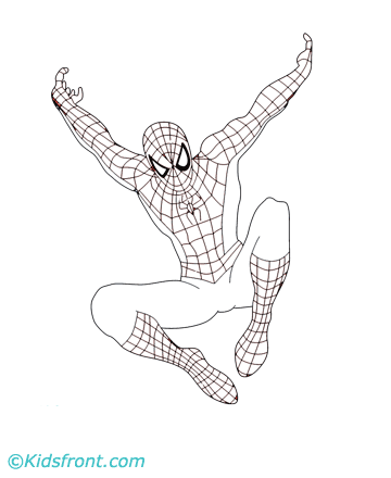 Spiderman Coloring Sheets on Spiderman Coloring Pages