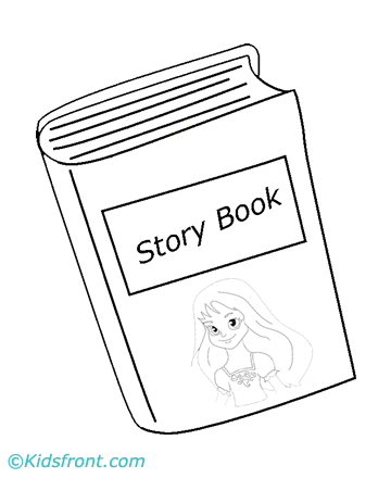 Story Books Coloring Pages Printable