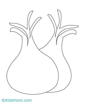 Turnip Coloring Pages
