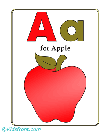 A-preschool Alphabet Coloring Pages