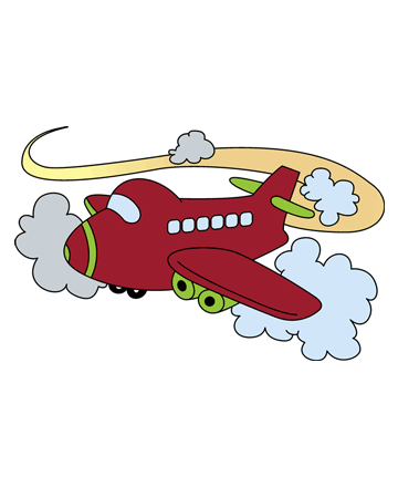 Jet Aeroplane Coloring Pages