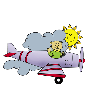 Aeroplane Cockpit Coloring Pages