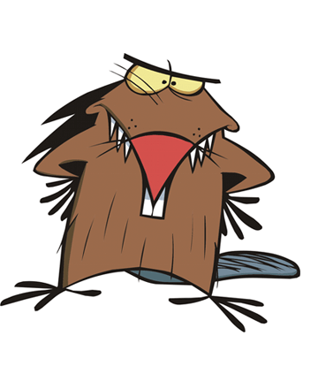 Angry Beaver 1 Coloring Pages