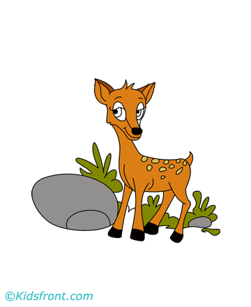 Bambi Story Coloring Pages