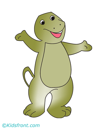 Barney Coloring Pages