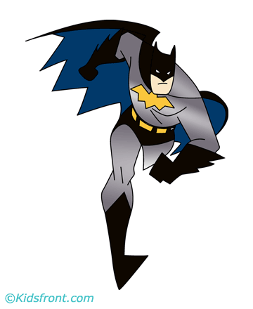 Batman-the Fighter Coloring Pages