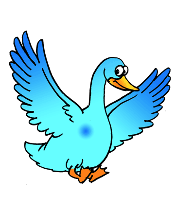 Duck 2 Coloring Pages
