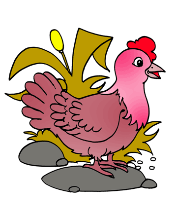 Hen 2 Coloring Pages