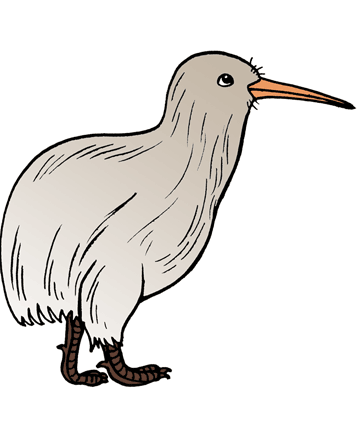 Kiwi 1 Coloring Pages