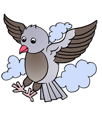 Sparrow Coloring Pages