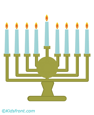 Candles-light Source Coloring Pages