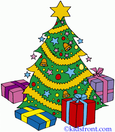 Christmas Tree Coloring Pages