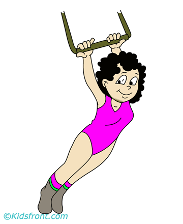 Acrobat Flying Coloring Pages