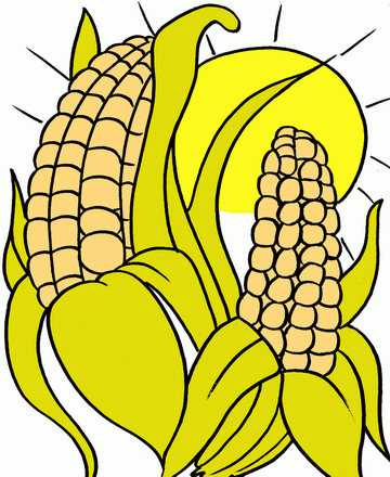 Corn2 Coloring Pages