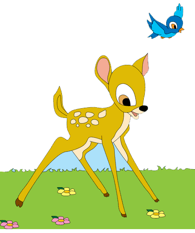 Disney Deer Bambi Coloring Pages