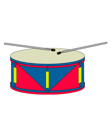 Drum Beats Coloring Pages