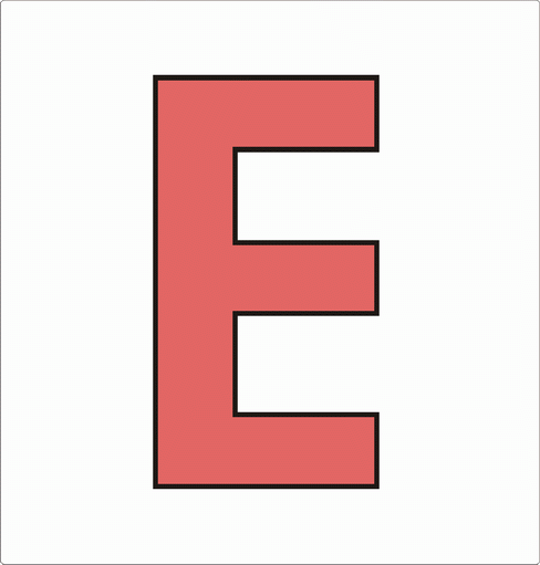E-5th Alphabet Coloring Pages