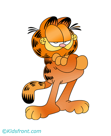 Garfield Coloring Pages