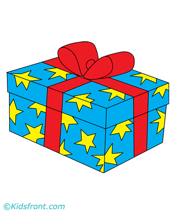 Gift Boxes Coloring Pages