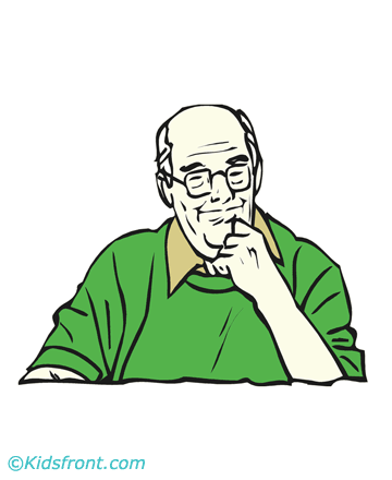 Grandfather Coloring Pages