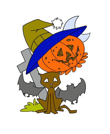 Halloween Storm Coloring Pages