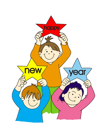 New Year With Friends Coloring Pages