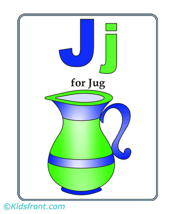 J-preschool Alphabet Coloring Pages