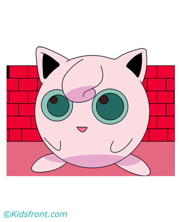 Jigglypuff Coloring Pages
