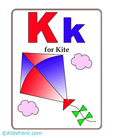 K-preschool Alphabet Coloring Pages