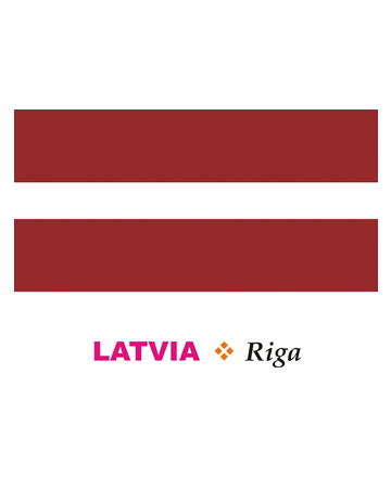 Latvia Flag Coloring Pages