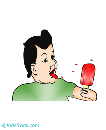 Lick Coloring Pages
