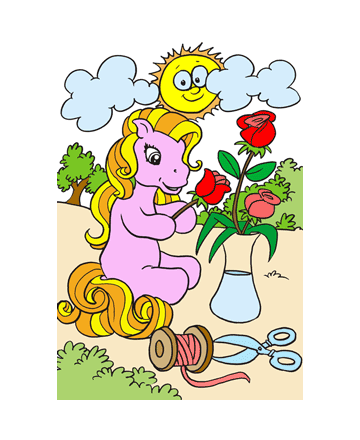 Little Pony Baby Coloring Pages
