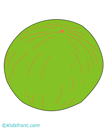 Melon Coloring Pages