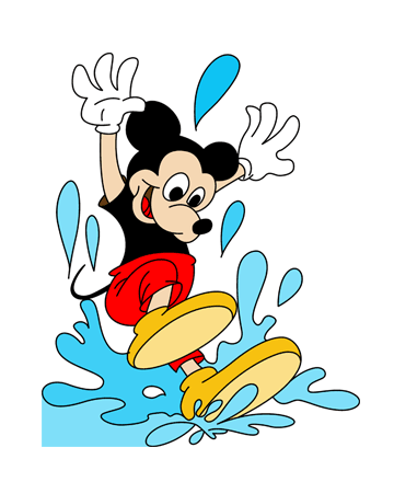 Micky Mouse Characters Coloring Pages