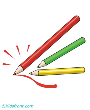 Pencil Coloring Pages