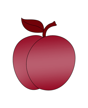 Juicy Plum Coloring Pages