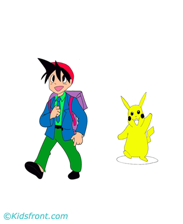 Pokemon Green Coloring Pages