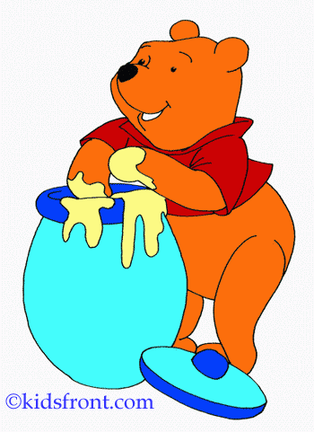 Hungry Winnie Coloring Pages