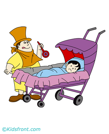 Carriage Stroller Coloring Pages