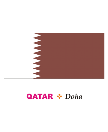Qatar Flag Coloring Pages
