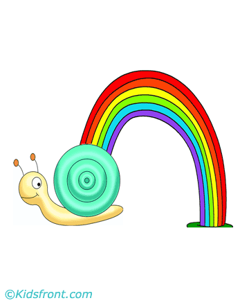 Rainbow Coloring Pages