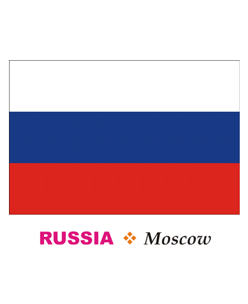 Russia Flag Coloring Pages