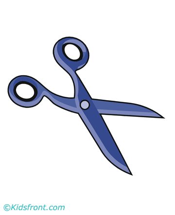 Scissors Coloring Pages