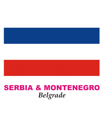 Serbia And Montenegro Flag Coloring Pages