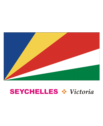 Seychelles Flag Coloring Pages
